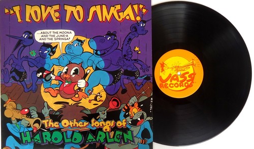I Love To Singa! (The Other Songs Of Harold Arlen) LP 1986 Jass Records-Jass 7 - Picture 2 of 3