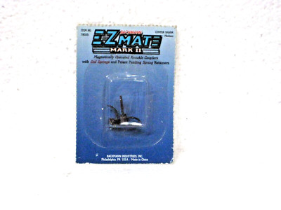 HO BACHMANN Couplers E-Z MATE CENTER SHANK MEDIUM, 1 PR  #78025