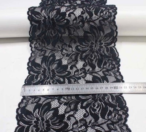 Various Designs Floral Lace stretch trim wide for sewing crafts lingerie - Picture 7 of 18