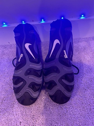 nike black football cleats size 11.5 worn once - Picture 4 of 5