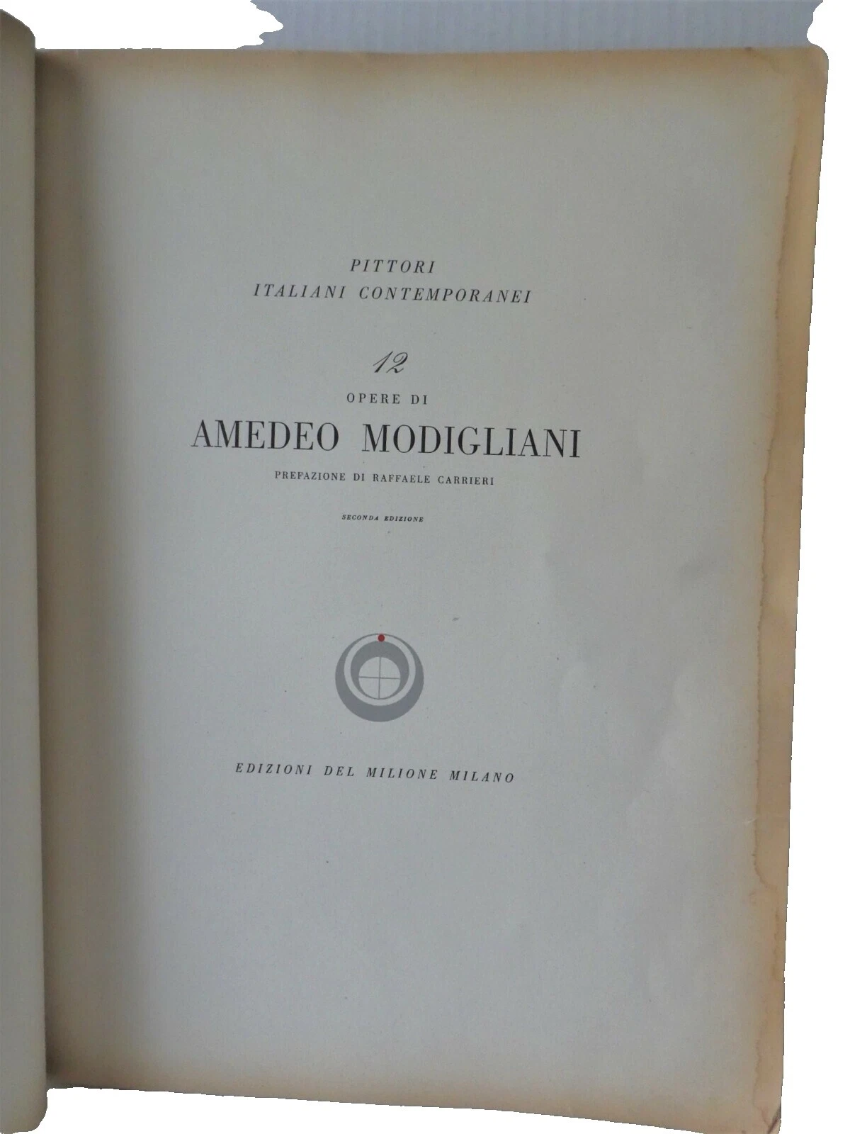 Limited Edition 1950-Now Antiquarian & Collectible Books in Italian