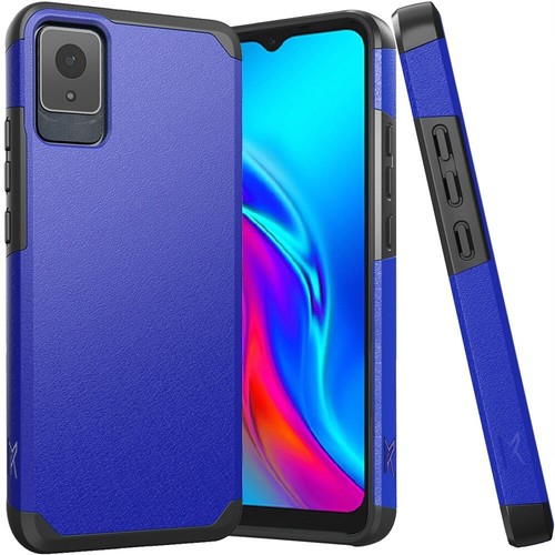 Tempered Glass / Tough Shockproof Hybrid Cover Phone Case For TCL K11 T432W - Picture 8 of 50