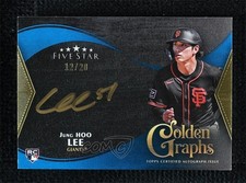 2024 Topps Five Star Golden Graphs Blue 12/20 Jung-Hoo Lee Jung Hoo Auto 03wt