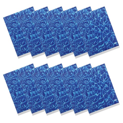 15 Pezzi Adesivo Stick Acqua per Diorama Decorazione Piscina Adesivi - Foto 3 di 18
