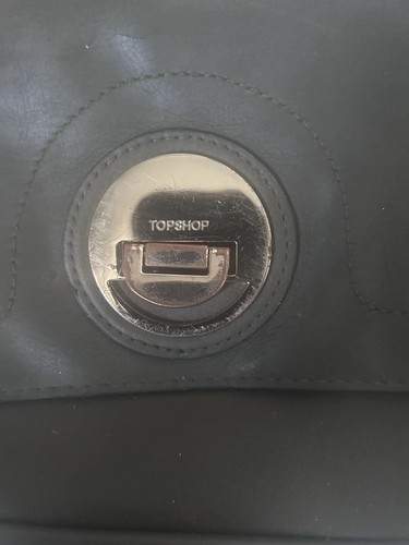 Topshop Khaki Shoulder Bag - Picture 2 of 3