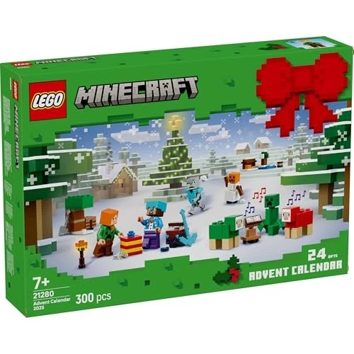 LEGO Minecraft Advent Calendar 2025 Toy Building Blocks Educational Gift Japan - Image 2 of 4