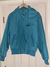 Vintage 90s Members Only Mens Green Bomber Jacket Size 40