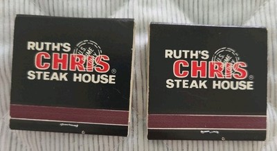 Matchbook Ruth s Chris Steak House Restaurant Lot Of 2 Unstruck Free Shipping