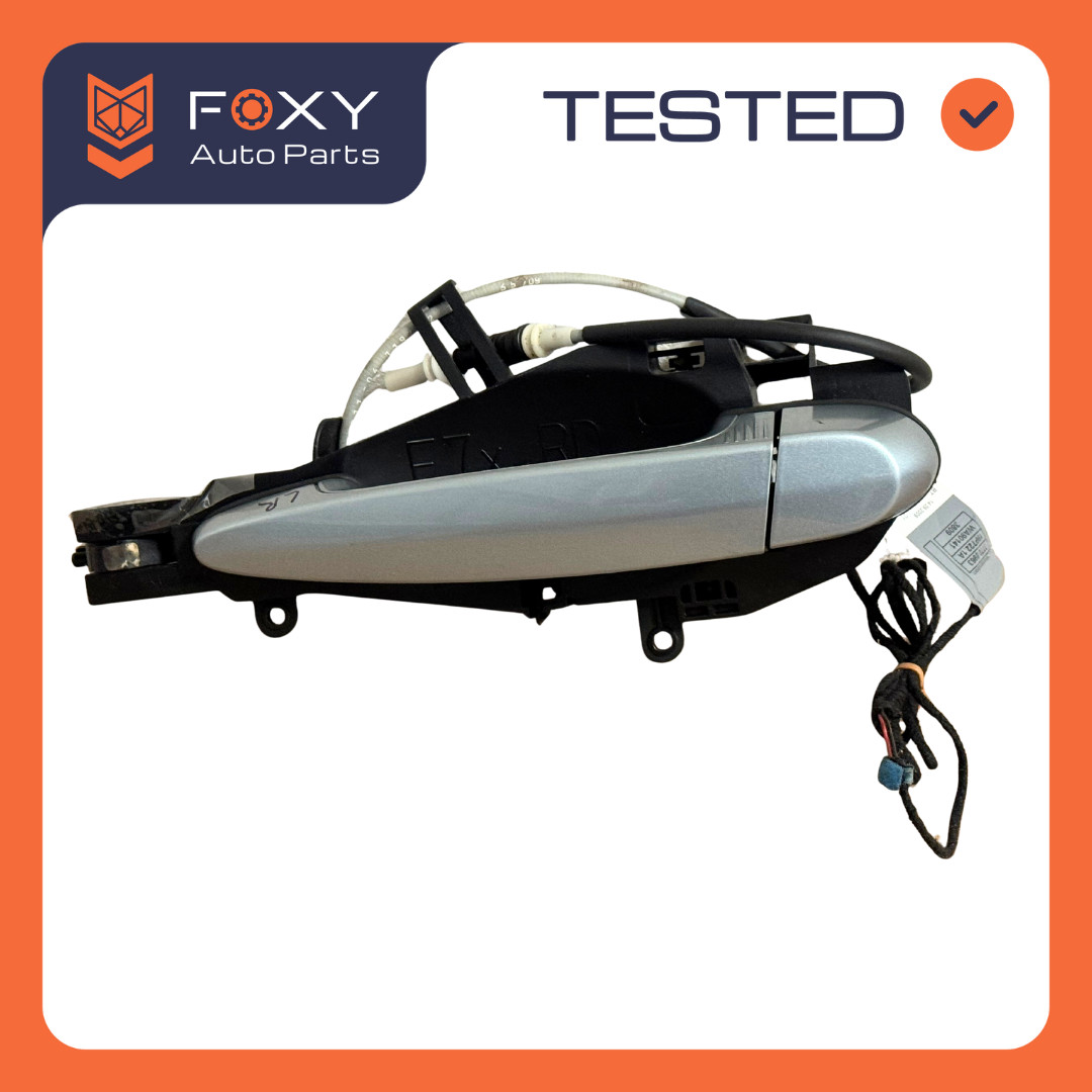 OEM BMW E70 E72X5 X6 REAR Left Driver Door Handle COMFORT ACCESS Bluewater Meta