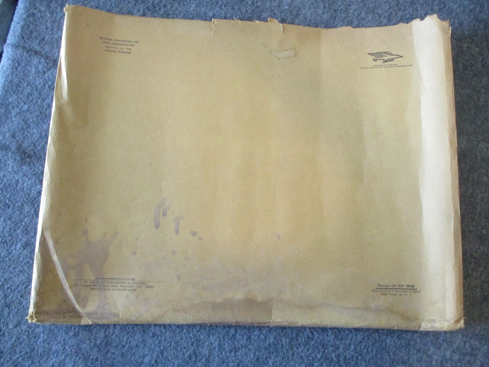 NASA SPACE ART COMMISSIONED LITHO PRINTS (SET 8) 60s EYEWITNESS TO SPACE-16"x20"