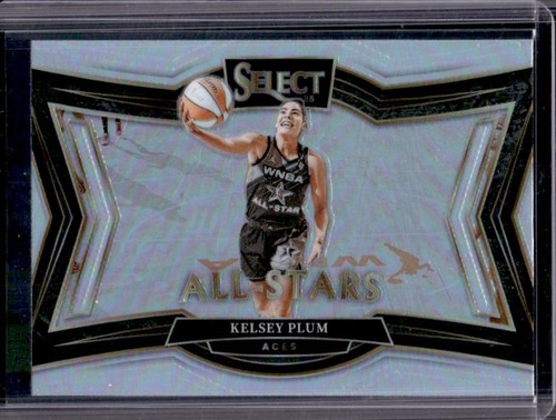 2025 Panini WNBA Select Kelsey Plum All-Stars Silver Prizm #10 Aces