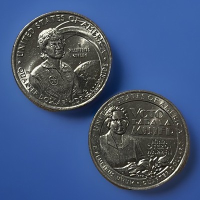 2022 P Dr. Sally Ride & Nina Otero Warren - 2 Coins Set  - Free Shipping 