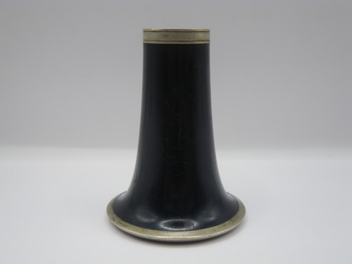 VINTAGE WOOD CLARINET BELL - for Eb SOPRANINO SOPRANO - NO CRACKS, TIGHT RINGS