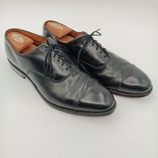 Allen Edmonds Park Avenue Shoes Men s Sz 12D Black Leather Cap Toe Oxford 5615