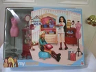 NEW VTG MATTEL BARBIE MY SCENE BOUTIQUE PLAYSET 2003 DRESSER MANIQUIN MIRROR +++