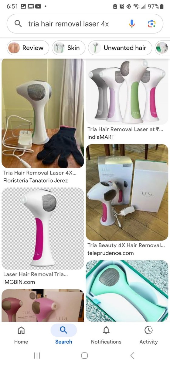 tria 脱毛器 Hair Removal Laser 4X Tria Beauty 4X Hair Removal Laser for Women for sale online