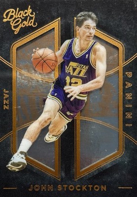 2015-16 Panini Black Gold JOHN STOCKTON Utah Jazz