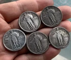 5PC 1919-1929 S Standing Liberty Pursued Choice As shown in the figure--