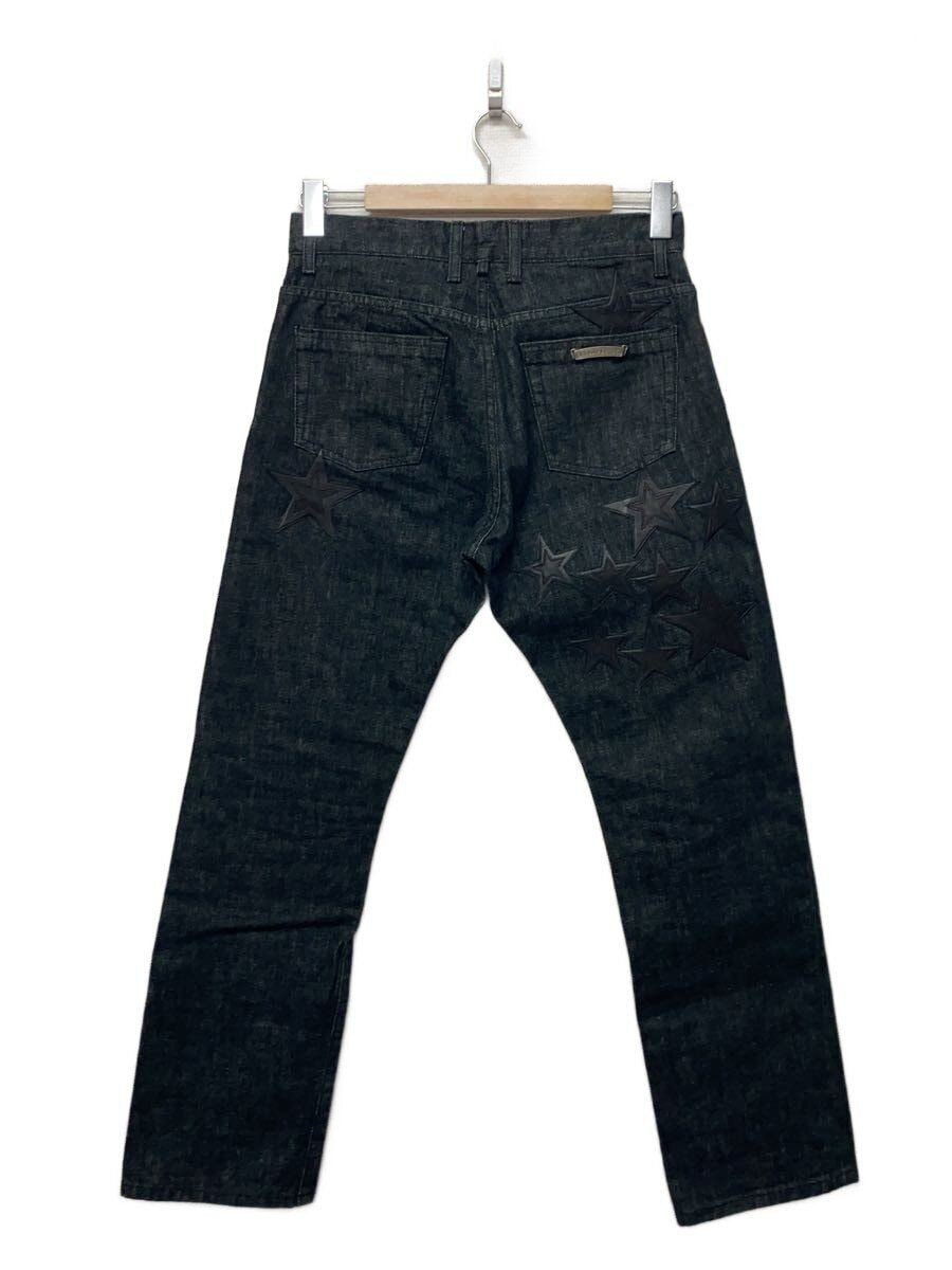 CHROME HEARTS Other JEAN SL FLEURKNEE Star Patch Flare Knee Denim 30 Cotton thumbnail 2