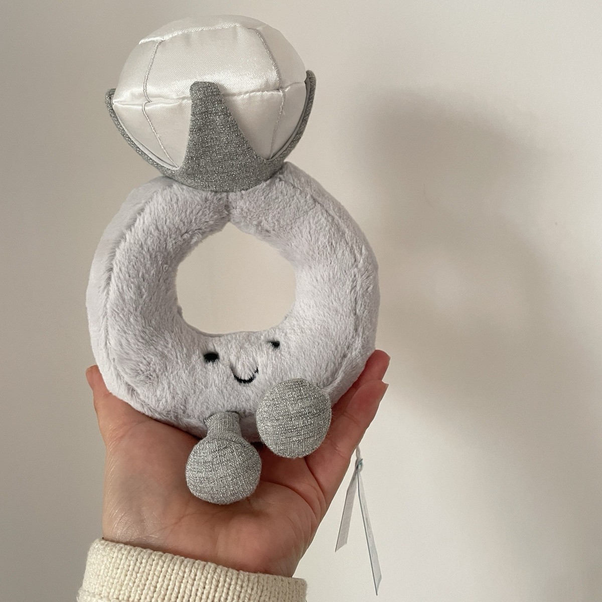 Jellycat Diamondring ダイヤモンドリング 結婚指輪ぬいぐるみ