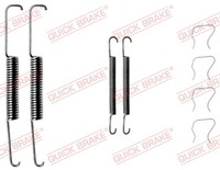 ZubehöRsatz Bremsbacken Quick Brake 105-0508 FüR Opel Kadett GT CC Caravan