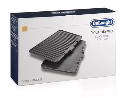De'Longhi DLSK150 Electric Grill Frying Plate Set  CGH1020D-CGH1030D, 5517910001