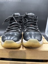 Nike Air Jordan 11 Retro 72-10 Black Gym Red White Sneakers Men's Size 8 COA