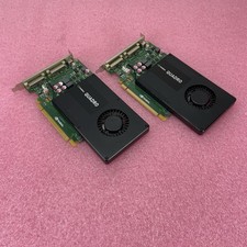 Lot of 2 Nvidia Quadro K2000D PCIe Graphics C...