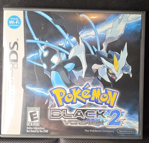 Pokémon Black Version 2 Nintendo DS Complete CIB Authentic Tested