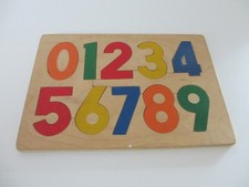 Puzzle éducatif en bois, 10