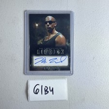 Chronicles of Riddick Signature Card Vin Diesel Autographed Pitch Black 61B4