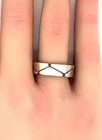 Vintage O. P. Orlandini Sterling Silver Cuff Ring Sz. 6