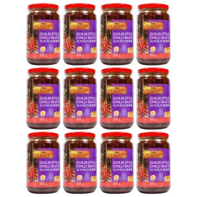 12x368g Lee Kum Kee Guilin Style Chilli Sauce Chili Paste Chili Sosse Guilin