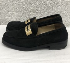 Gucci Brixton Jordaan Horsebit Suede Princetown Loafers 35.5 EU 5.5 US BB24