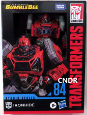 NEW 2022 Transformers Bumblebee Movie Studio Series 84 DELUXE CLASS IRONHIDE red