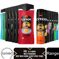 Lynx 12H Refreshing Fragrance Shower Gel 500ml & 48H Fresh Body Spray 250ml