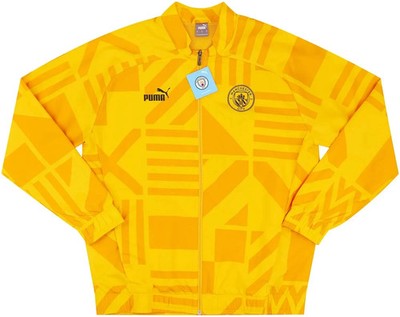 BNWT 22-23 Manchester City Puma Warmup Track Jacket Training Top Football Size S