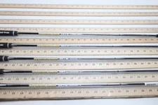 True Temper Dynamic Gold 120 S300 34.5"-37.25" Iron Shaft Set Pulls 13178