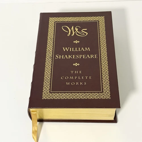 William Shakespeare The Complete Works Leather Barnes & Noble 1994