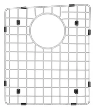 Karran USA GR-6005 12-3/4" L x 15" W Stainless Steel Basin Rack - Stainless