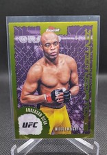 2025 Topps Finest UFC - Intimidators Anderson Silva #IT-11