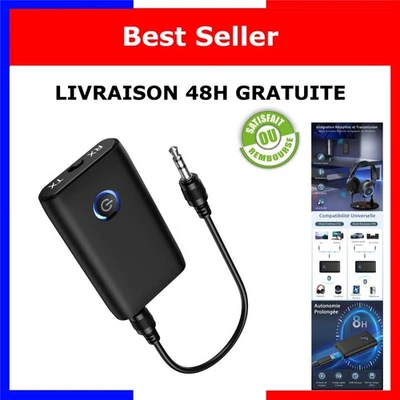Adaptateur audio Bluetooth 5.3 Ankilo émetteur récepteur AUX USB-C - Photo 1/4