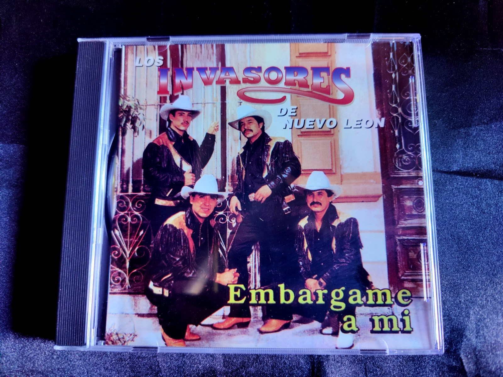 Los Invasores De Nuevo Leon "Embargame a mi" Cd Original 1996 EMI Latin Norteno