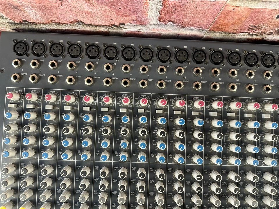 Allen & Heath ZED-22FX 22-Channel Recording Mixer Tested/WORKS :FREE SHIPPING - Image 3 of 4