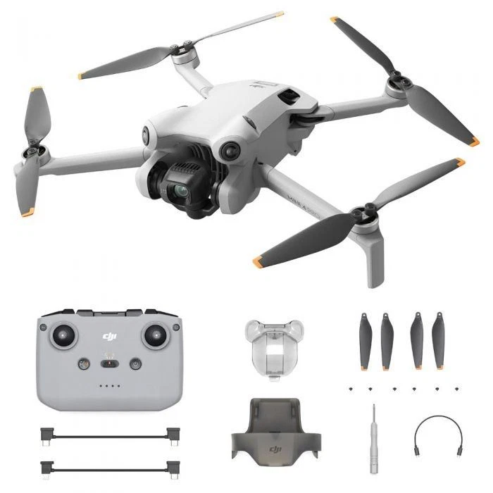 A - DJI Mini 4 Pro Drone with Standard Controller