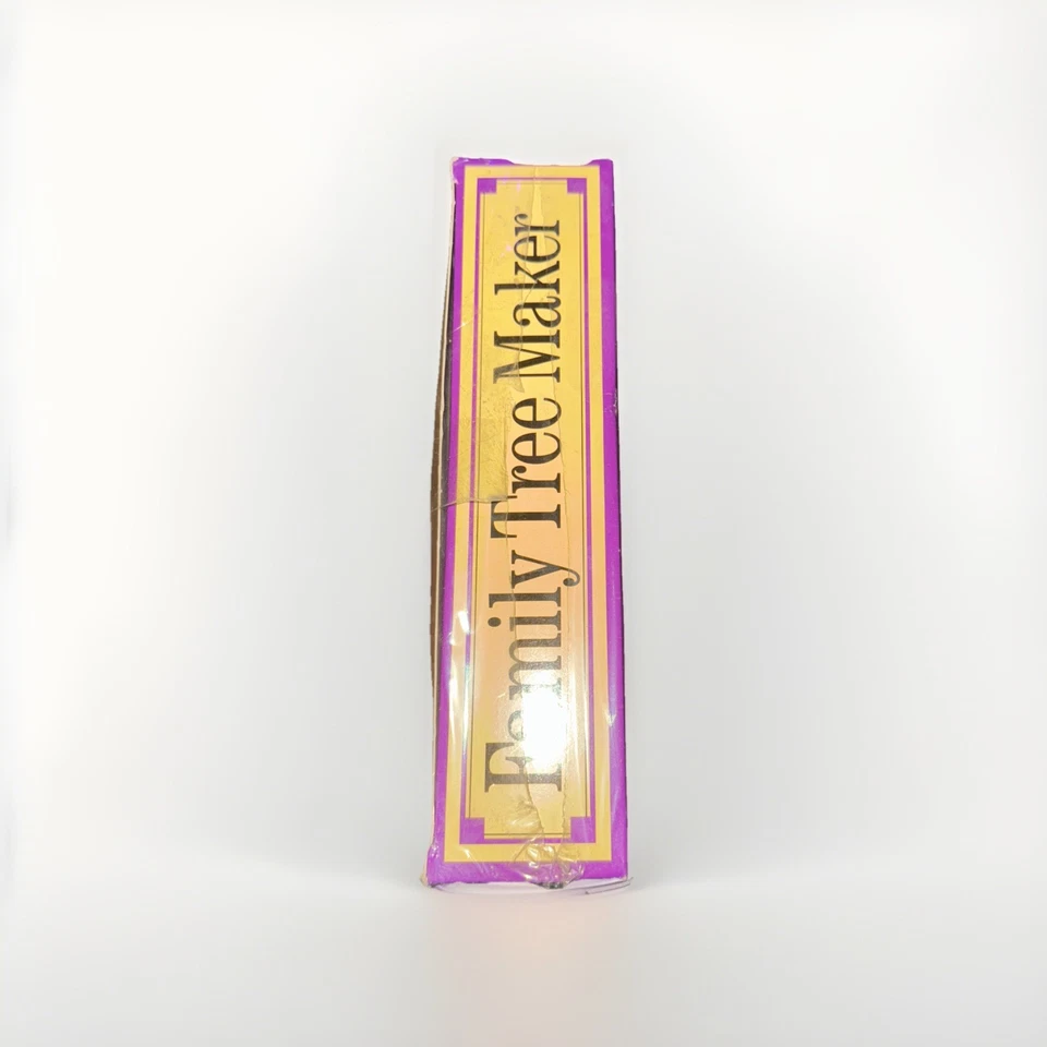 Vintage Broderbund Family Tree Maker Deluxe Edition 3.0 CD ROM New! - Image 4 of 4