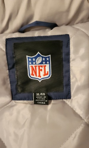 Mens Dallas Cowboy Double Coverage NFL Jacket Size XL - Picture 7 of 8