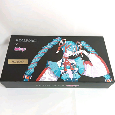 REALFORCE GX1 Hatsune Miku Gaming Tastatur X1UDM1 US Layout NEU Japan Limited