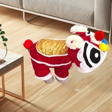 Dog Chinese New Year Costume Pet Clothing for Small Medium Dogs Cats Holiday
