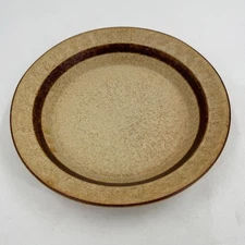 Vintage Pottery Craft USA Tan Brown Handcrafted Stoneware Farmhouse Decor 10 In